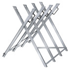 Sulankstomas metalinis stovas medienai pjauti 83 x 83 x 78 cm