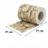 Tvoros juosta 19 cm x 35 m, panelių uždanga su akmens raštu, uv apsauga, 336 vnt.