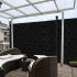 4 vnt. juoda tvoros juosta 19 cm x 35 m su UV apsauga