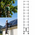 Teleskopinės pristatomos kopėčios 3,2 m, 11 pakopų, 150 kg, 70 vnt. paletė