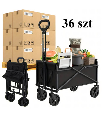 Sulankstomas turistinis transporto vežimėlis 60 kg, 36 vnt. paletė
