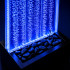 Laisvai pastatoma burbulinė vandens sienelė su led rgb apšvietimu, 150 x 39 x 26 cm