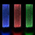 Laisvai pastatoma burbulinė vandens sienelė su led rgb apšvietimu, 150 x 39 x 26 cm