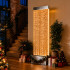 Laisvai pastatoma burbulinė vandens sienelė su LED RGB apšvietimu, 183 x 50,5 x 28 cm