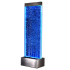 Laisvai pastatoma burbulinė vandens sienelė su LED RGB apšvietimu, 183 x 50,5 x 28 cm