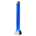 Vandens burbulų LED RGB pastatoma lempa-kolona su nuotolinio valdymo pulteliu, 180x15cm