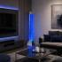 Burbulinė vandens kolona su led rgb apšvietimu ir pulteliu, 180 x 15 cm