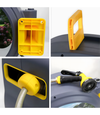 Automatinė sieninė sodo žarnos ritė 1/2" 30 m, 1 vnt.