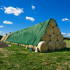 Apsauginė neaustinė medžiaga šiaudų ir šieno kupetoms uždengti, tvirta, 120 g, 9,8 × 12,5 m