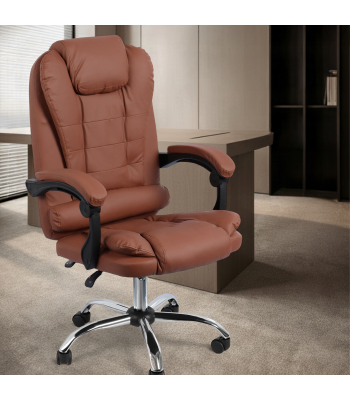 Besisukantis ergonominis biuro fotelis ir kėdė biurui bei kabinetui