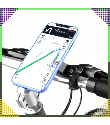 Dviračio telefono laikiklis motociklui ir keturračiui, navigacijai, universalus MTB, 4,7–7,2 cala, 22,2–28,6 mm