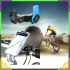 Dviračio telefono laikiklis motociklui ir keturračiui, navigacijai, universalus MTB, 4,7–7,2 cala, 22,2–28,6 mm