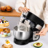 Planetarinis virtuvinis kombainas su dubeniu ir maišymo priedais, 3in1, 700W, 3L