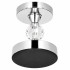 Stiklinės metalinės sidabrinės žvakidės-lampionai „Glamour“, 3 vnt. rinkinys