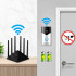 Išmanusis vaizdo domofonas, belaidis durų skambutis su kamera Smart WiFi PIR