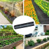 Juoda UV agrodanga nuo piktžolių, 70 g, 0,8 m x 50 m