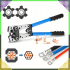 Laidų antgalių ir jungčių užspaudimo replės 6-50mm AWG