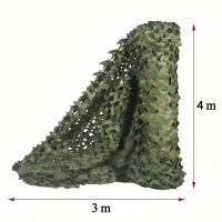 Karinis maskuojamasis tinklas sodui, kamufliažinė šešėliavimo uždanga Moro, 3x4m