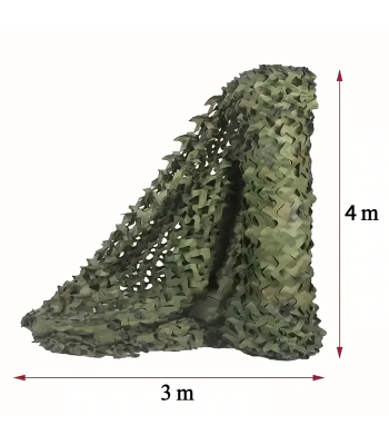 Karinis maskuojamasis tinklas sodui, kamufliažinė šešėliavimo uždanga Moro, 3x4m