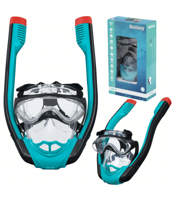 Visą veidą dengianti snorkeliavimo kaukė Bestway 24058 L/XL