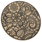 Apvalus boho stalo padėkliukas po lėkšte, 38 cm