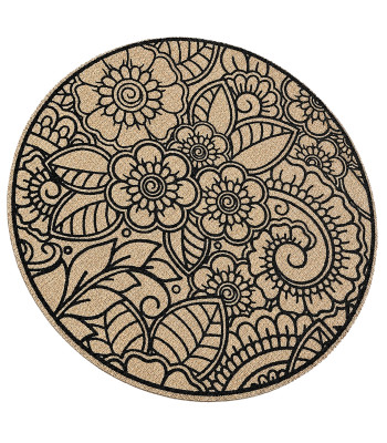 Apvalus boho stalo padėkliukas po lėkšte, 38 cm