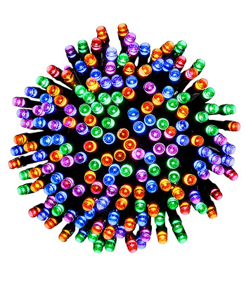 Kalėdinė dekoratyvinė girlianda medžiui, įvairiaspalvė, RGB, 200 LED, 20 m