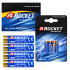 Šarminės baterijos Rocket, 40 vnt. rinkinys, RL03 AAA 1,5V LR3