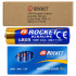 Šarminės baterijos Rocket, 300 vnt. (30 rinkinių po 10 vnt.), LR03 AAA 1,5V LR3