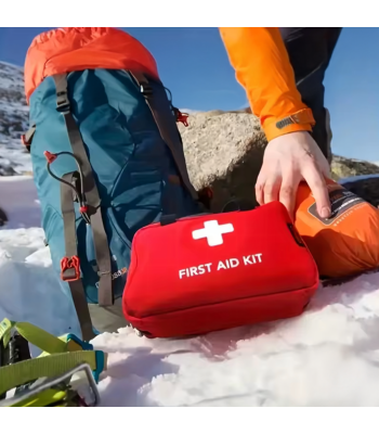 Turistinė kelioninė automobilinė pirmosios pagalbos vaistinėlė First Aid Kit