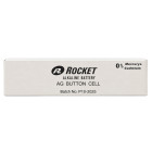 Šarminės mygtukinės baterijos, rinkinys Rocket AG10 1,5V LR54, 20 x 10 vnt.