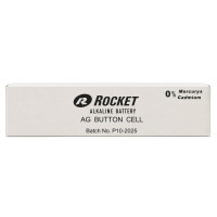 Šarminės mygtukinės baterijos, rinkinys Rocket AG10 1,5V LR54, 20 x 10 vnt.
