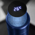 Terminis puodelis-termosas su temperatūros jutikliu ir LCD ekranu, mėlynas, 500 ml