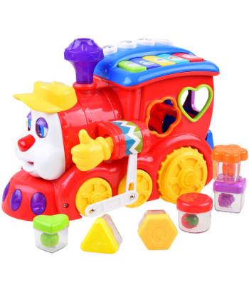 Interaktyvi Lokomotyva su Klotais