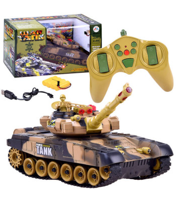 Nuotoliniu būdu valdomas tankas 2,4 GHz RC0036MO