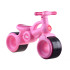 Rožinis balansinis dviratukas
