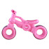 Rožinis balansinis dviratukas