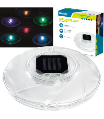 Bestway saulės energija maitinama lempa baseinui, Ø18 cm