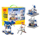 Konstravimo kockės 4in1 variklis pultas baterijos ZA1065