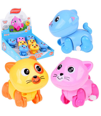 Žaislinis katinėlis su judančia uodega