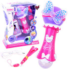 Vaikiškas karaoke mikrofonas su įrašymo funkcija