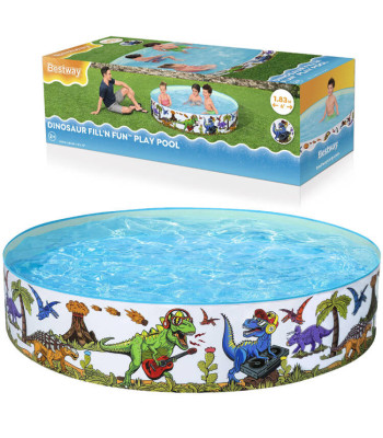 Bestway baseinas kiemui Dinozaurai 183 x 38 cm