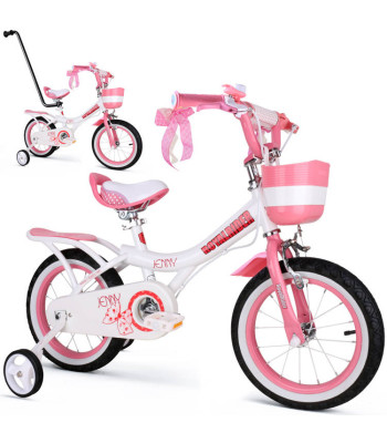 Royal Baby Dviratis JENNY 14 colių + stūmiklis RB14G-4