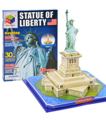 Erdvinė 3D Dėlionė - Laisvės Statula JAV ZA1579
