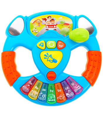 Interaktyvus muzikinis vairas su garsais