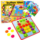 Kūrybinė mozaika dėlionė su smeigtukais