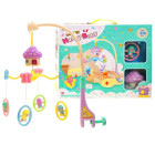 Pastelinė karuselė su muzikine dėžute lovytei ZA1751