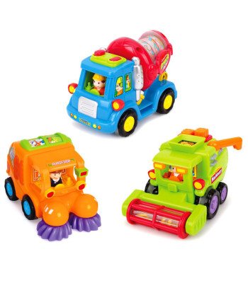 Edukaciniai Automobiliai Vaikams su Mechaniniu Varikliu