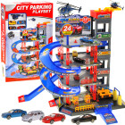 Daugiaaukštis automobilių garažas su liftu ir plovykla ZA1859