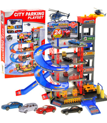 Daugiaaukštis automobilių garažas su liftu ir plovykla ZA1859